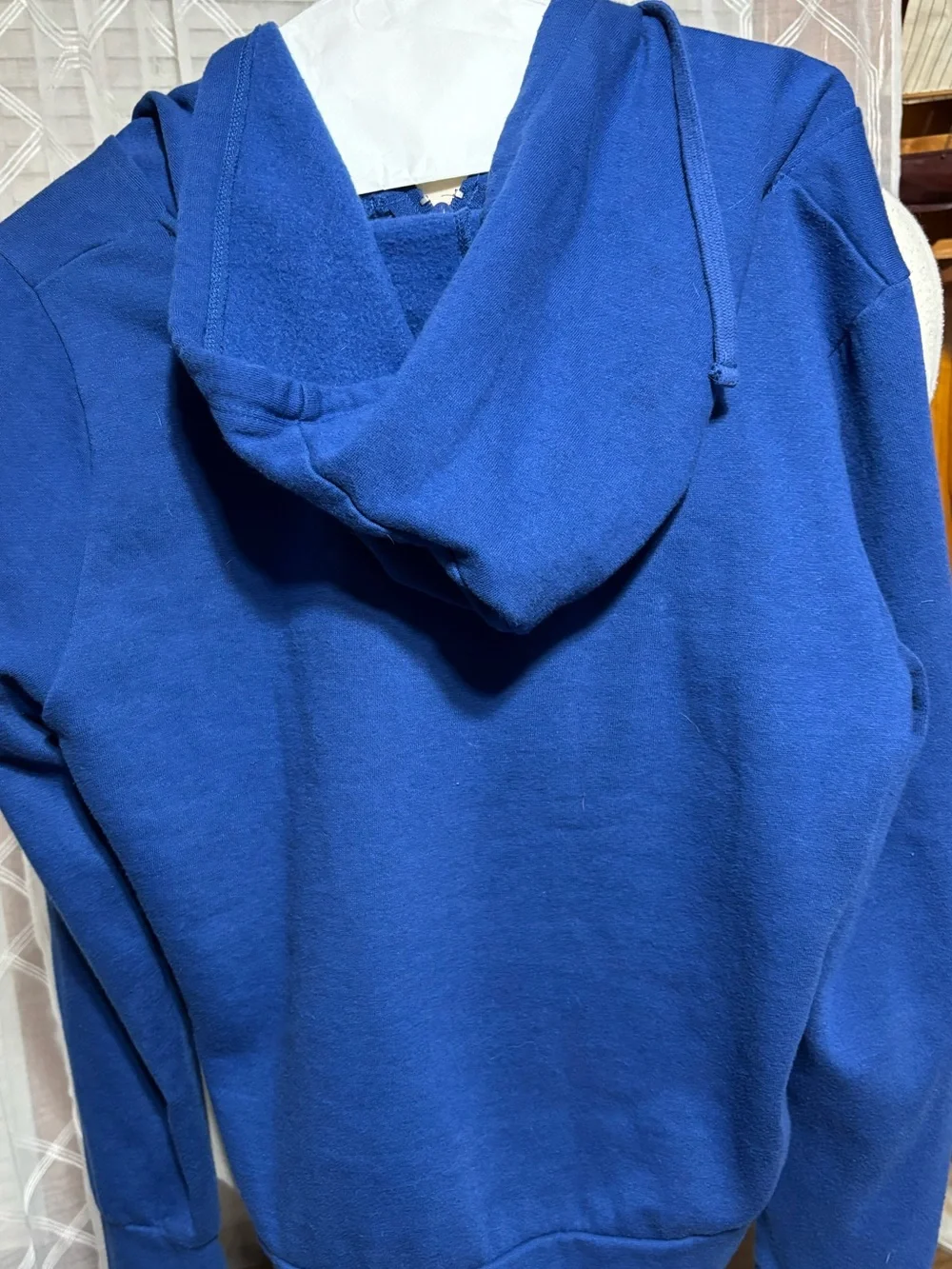 Indianapolis Colts Blue Zip-Up Hoodie size L NFL Apparel 20”p2p 22”L